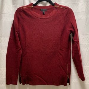 J. Crew Wool Zip Sweater